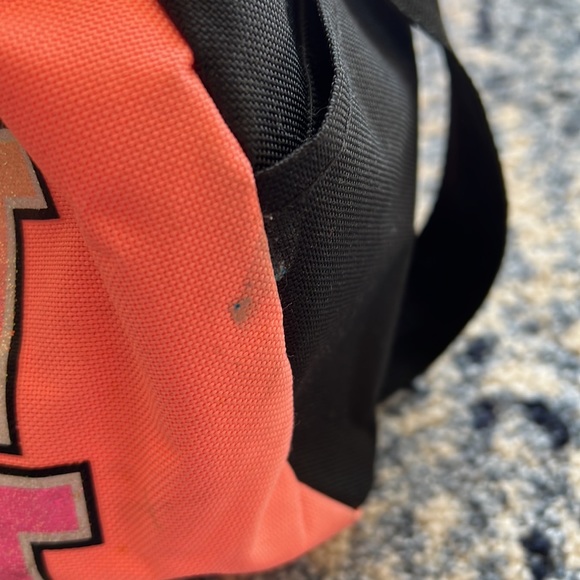 Used Justice Gymnast bag. Markings on the pink from being used. - Picture 2 of 6